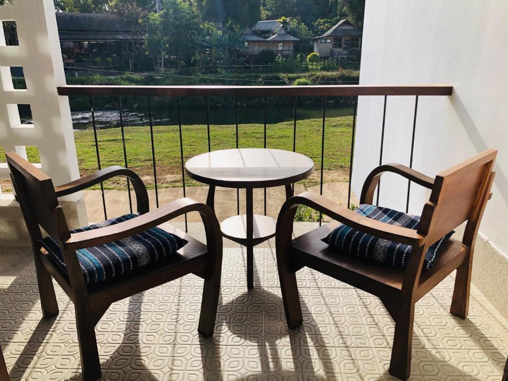 Balkón nebo terasa v ubytování Canary Guesthouse