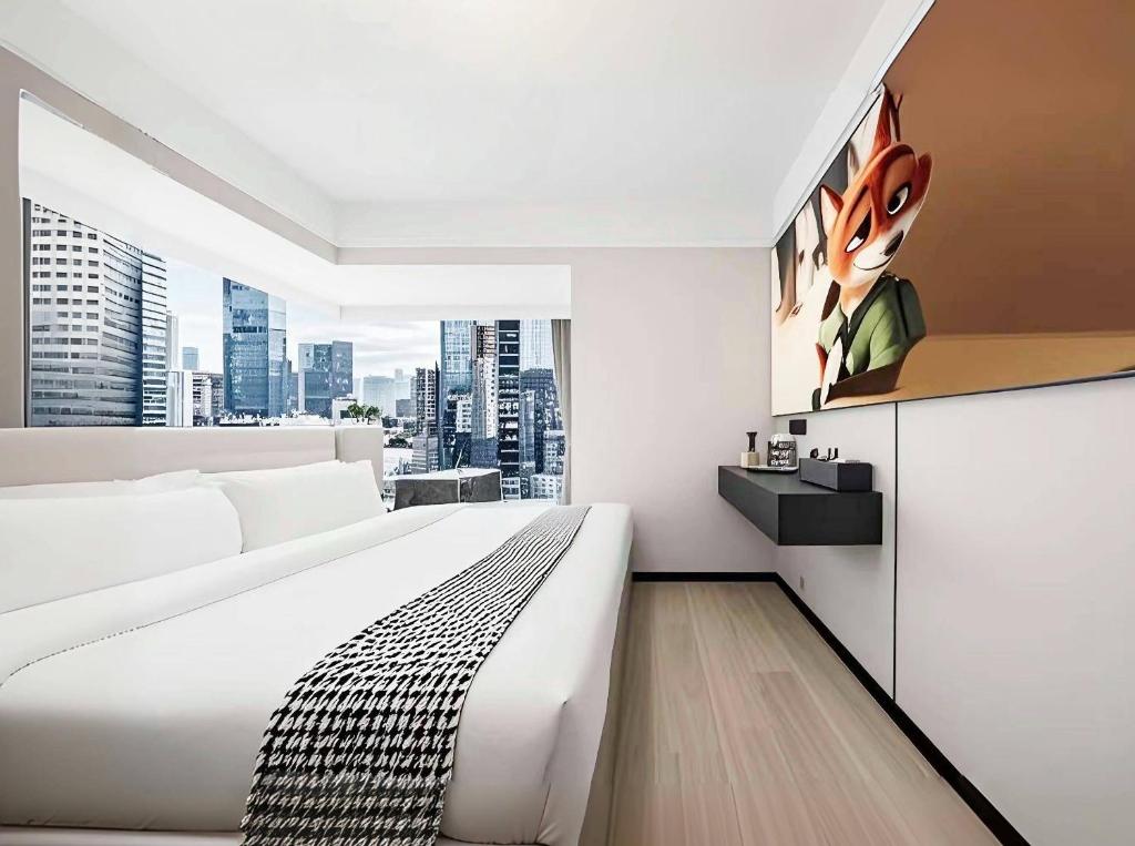Posezení v ubytování 和樾 City View Hotel - Guangzhou Taikoo Hui Zhujiang New Town Tianhe Sports Cente-Canton Fair