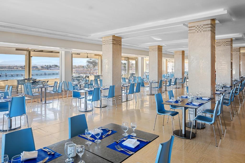 Restaurace v ubytování Beach Albatros Aqua Park - Hurghada