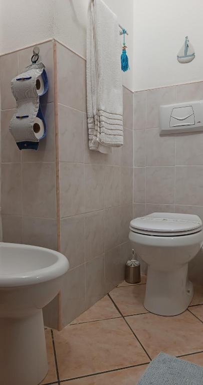 Kúpeľňa v ubytovaní Casa Felicidad Alguer
