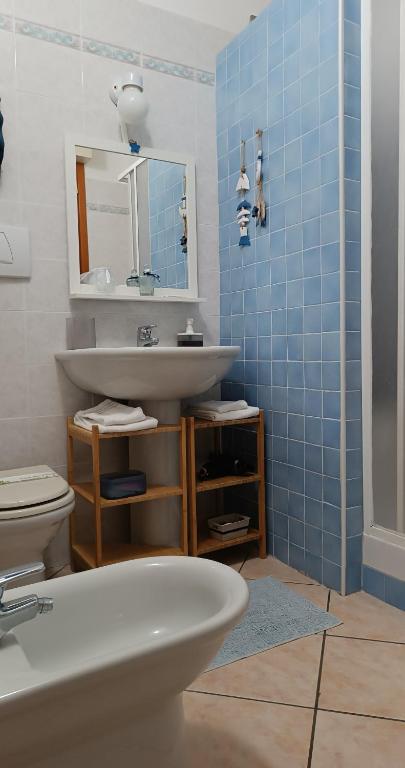 Kúpeľňa v ubytovaní Casa Felicidad Alguer