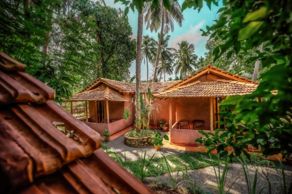 Zahrada ubytování Little Cabanas Udawalawe