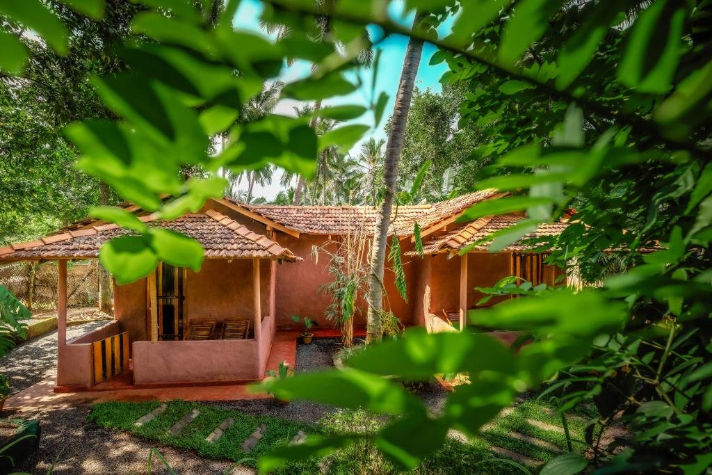 Zahrada ubytování Little Cabanas Udawalawe