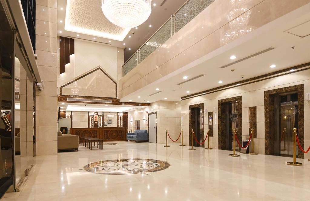 Vstupní hala nebo recepce v ubytování Wadi AlJaryan Hotel