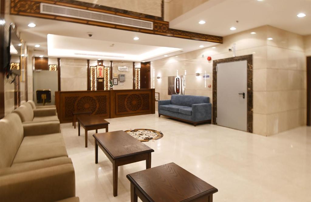 Posezení v ubytování Wadi AlJaryan Hotel