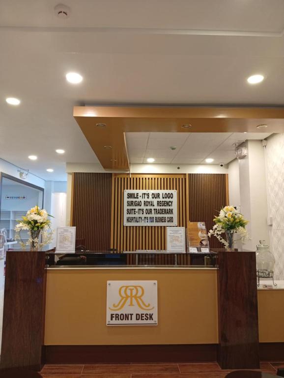 Vstupní hala nebo recepce v ubytování Surigao Royal Regency Suites