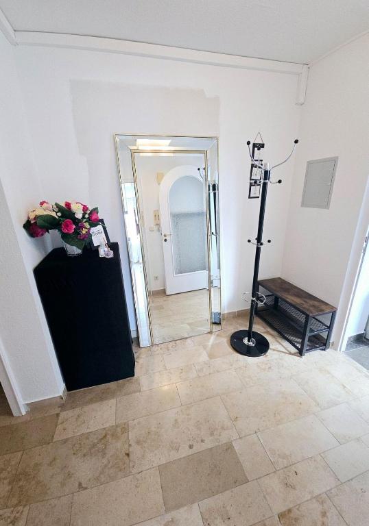 Koupelna v ubytování Südhang Wohnung bei Mariahilfberg