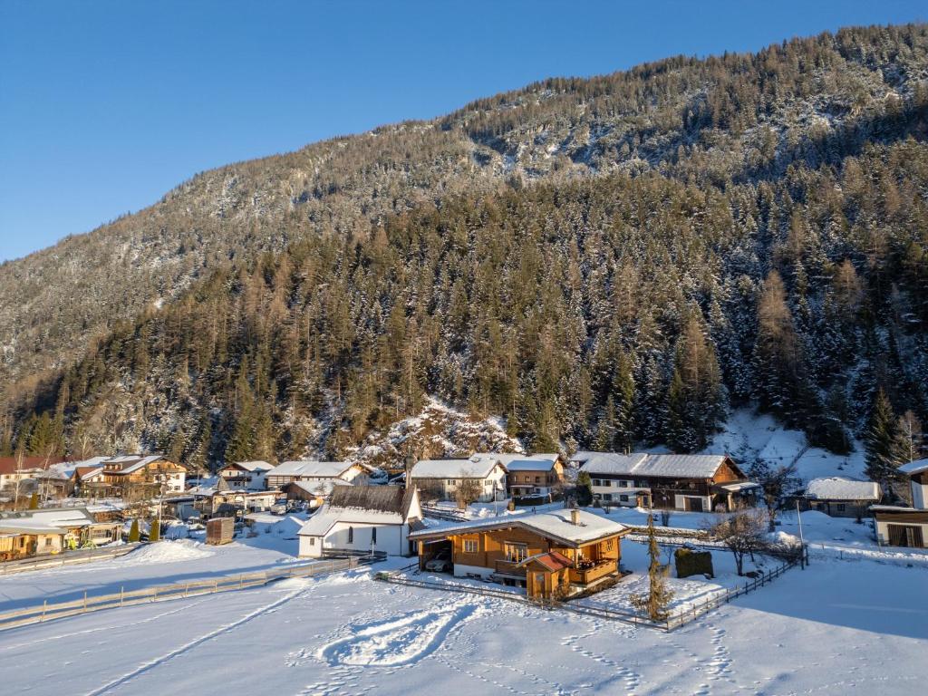 Chalet am Lechweg v zimě