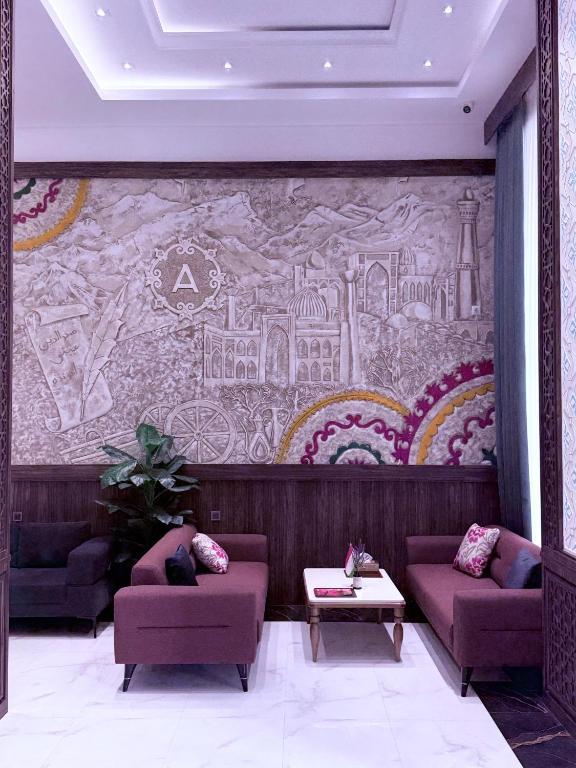 Posezení v ubytování HOTEL AYNI