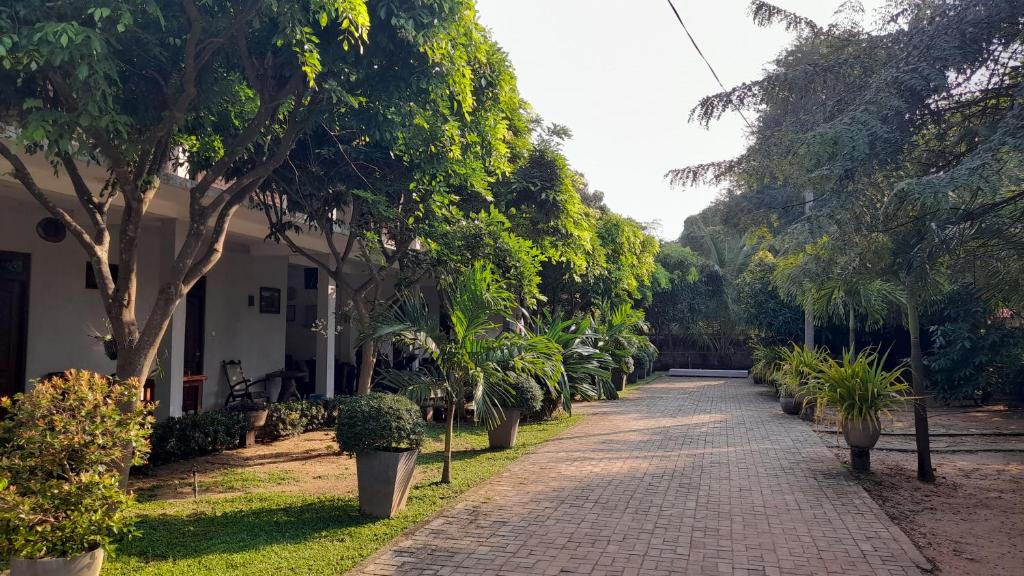 Zahrada ubytování Hotel Sanhida Polonnaruwa