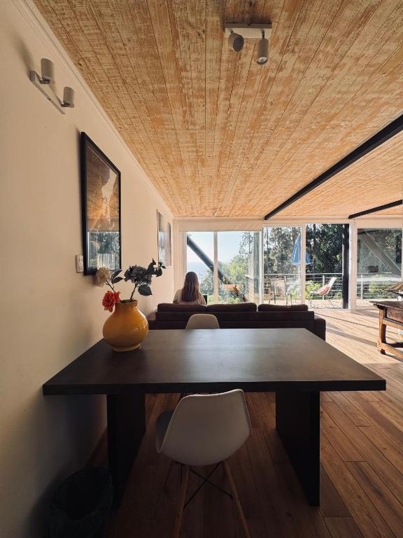 Posezení v ubytování Lofts - Casa El Pangue, Zapallar