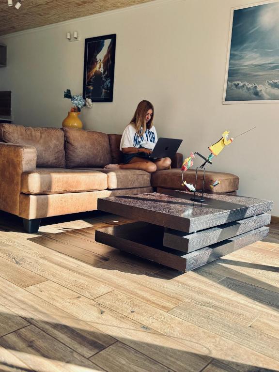 Posezení v ubytování Lofts - Casa El Pangue, Zapallar