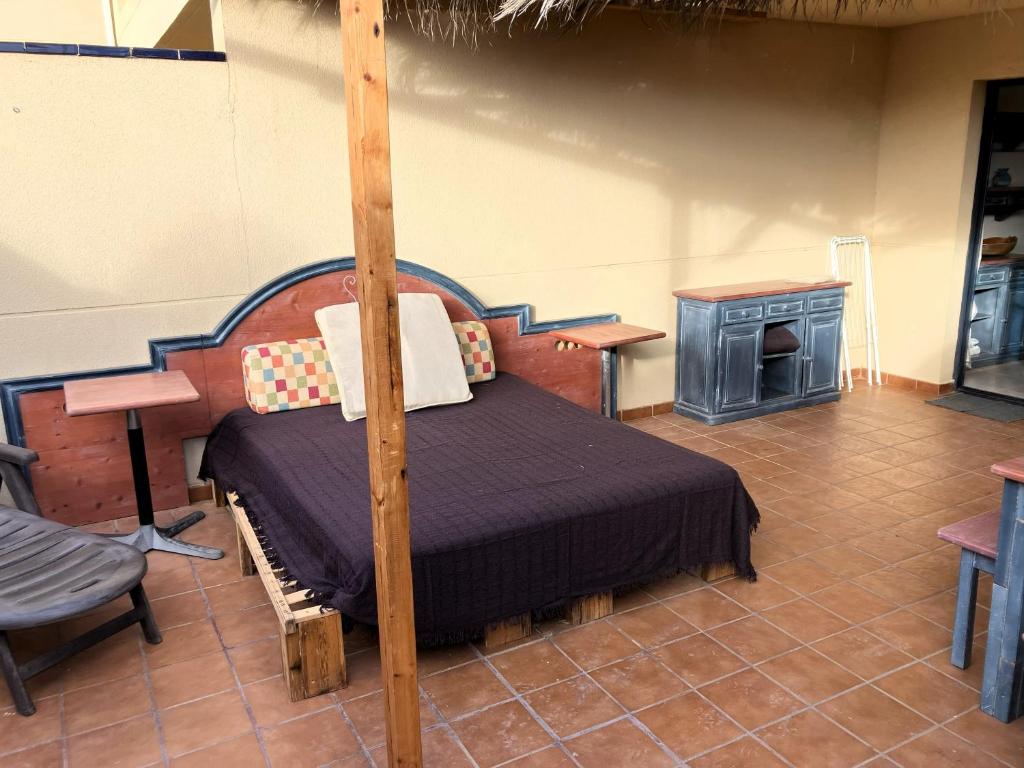 Postel nebo postele na pokoji v ubytování Playa de la Fuente