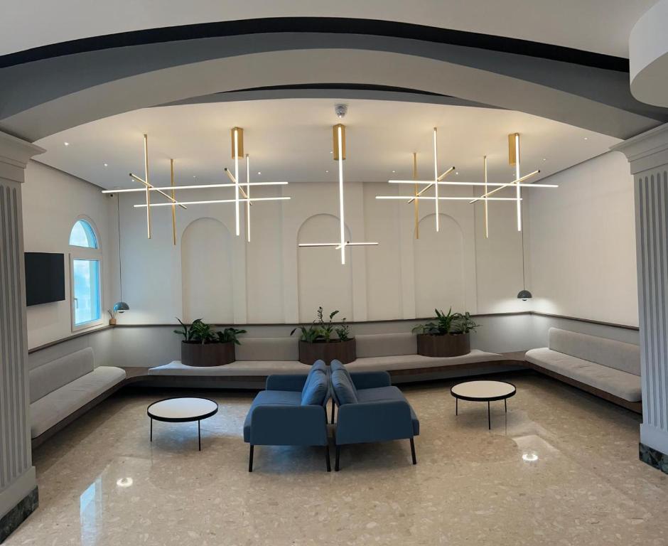 Posezení v ubytování Il Palazzin Hotel