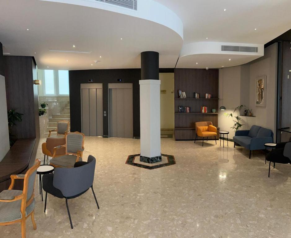 Posezení v ubytování Il Palazzin Hotel