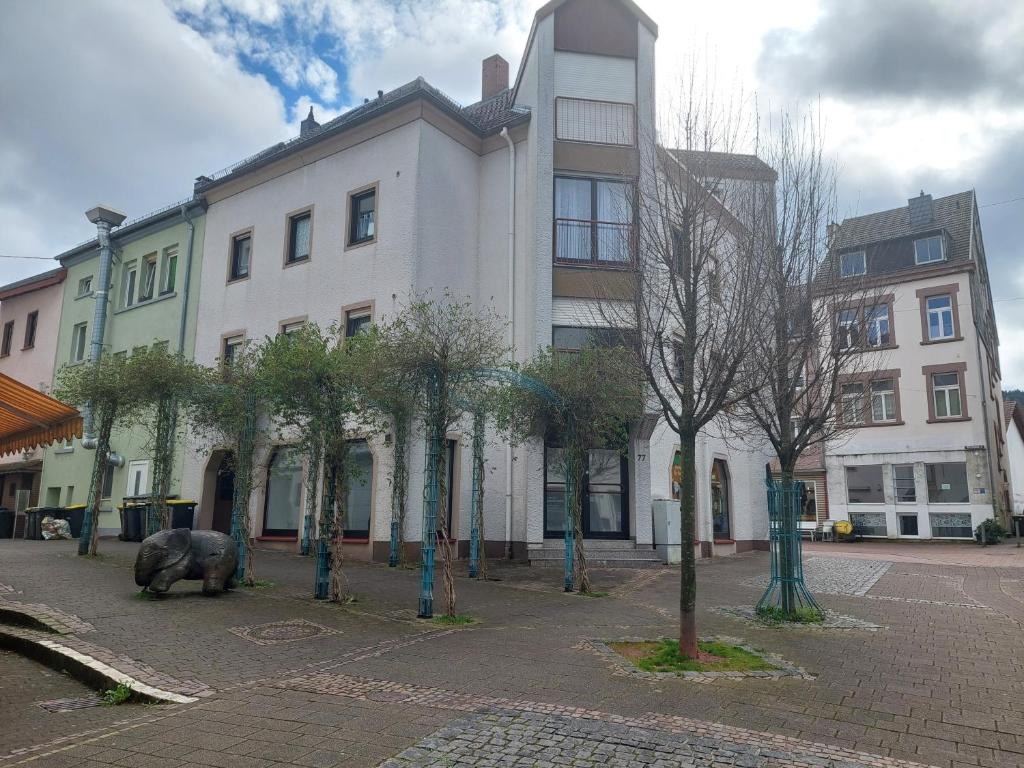 Budova, kde se apartmán nachází