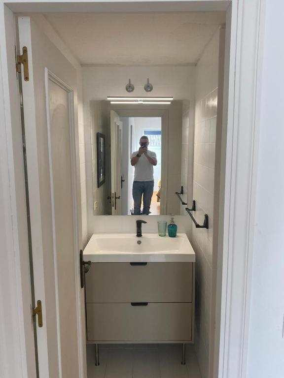 Koupelna v ubytování Apartamento Manuel Romano 7