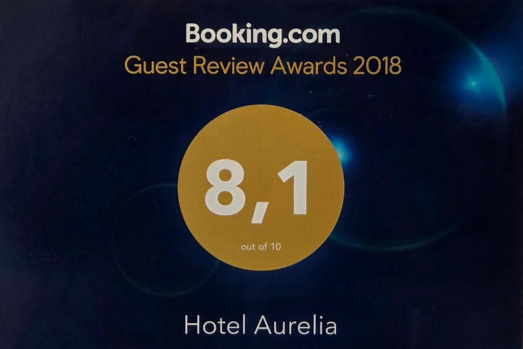 Certifikát, hodnocení, plakát nebo jiný dokument vystavený v ubytování Hotel Aurelia Milano Centrale