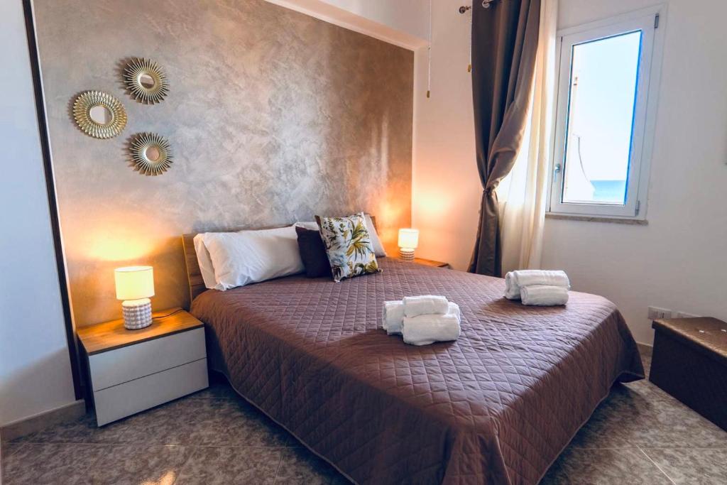 Postel nebo postele na pokoji v ubytování DV holiday home