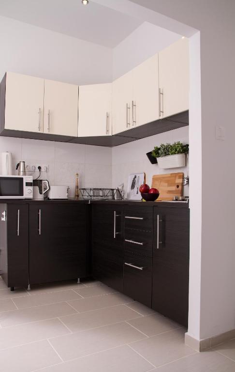 Kuchyňa alebo kuchynka v ubytovaní Lovag Apartman