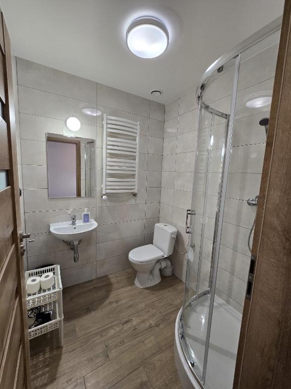 Kúpeľňa v ubytovaní Apartamenty Pokoje DreamZone