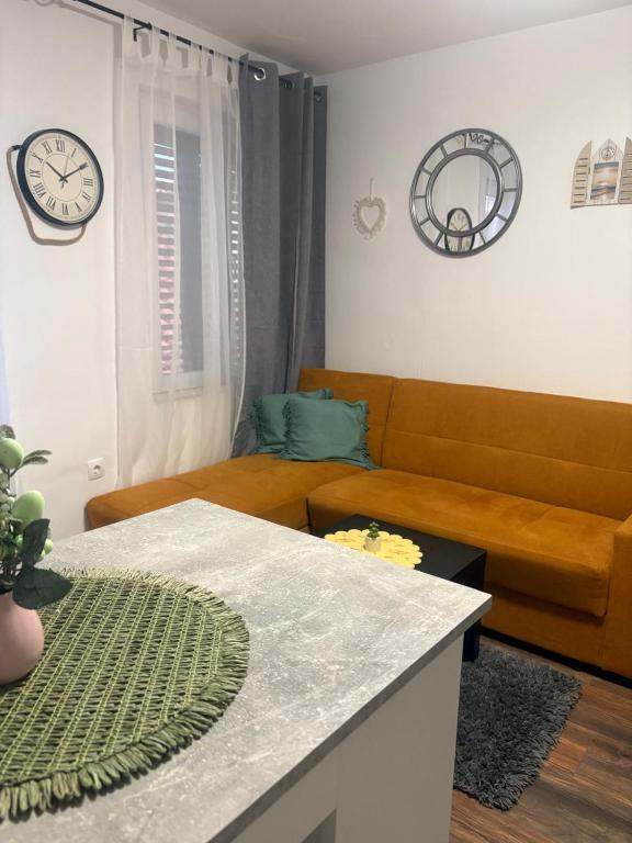 Posezení v ubytování MINT APARTMENTS 2
