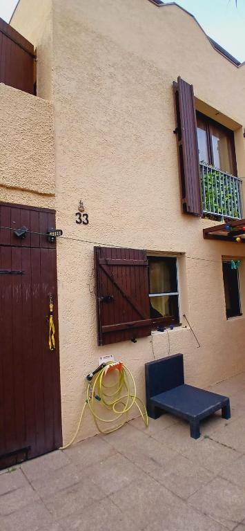 Balcon ou terrasse dans l'établissement Guest House Yemanja
