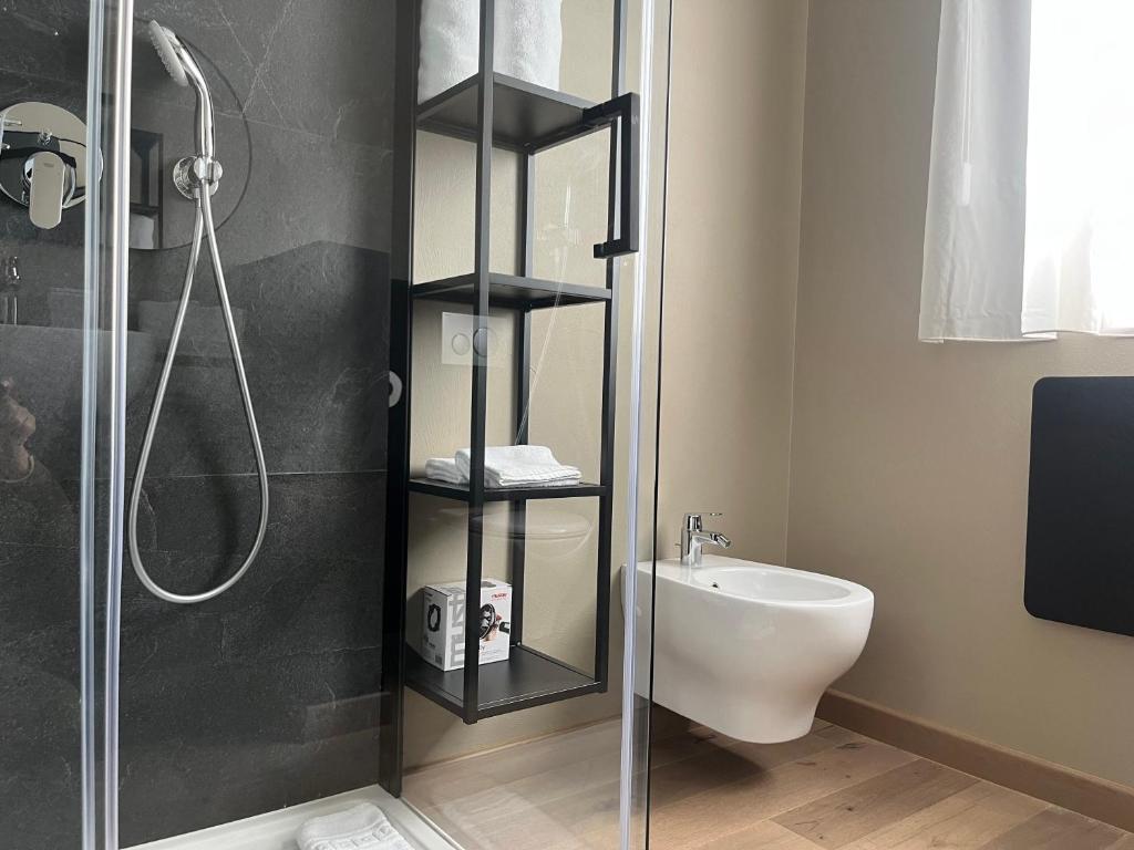 Koupelna v ubytování SambuRoom B&B