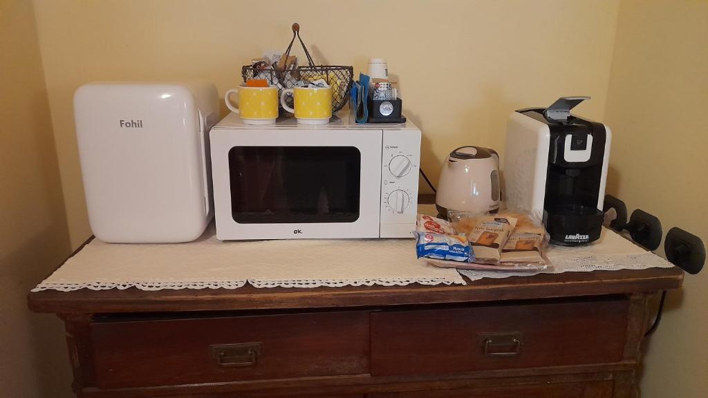 Kuchyň nebo kuchyňský kout v ubytování B&B Casa Pascolone