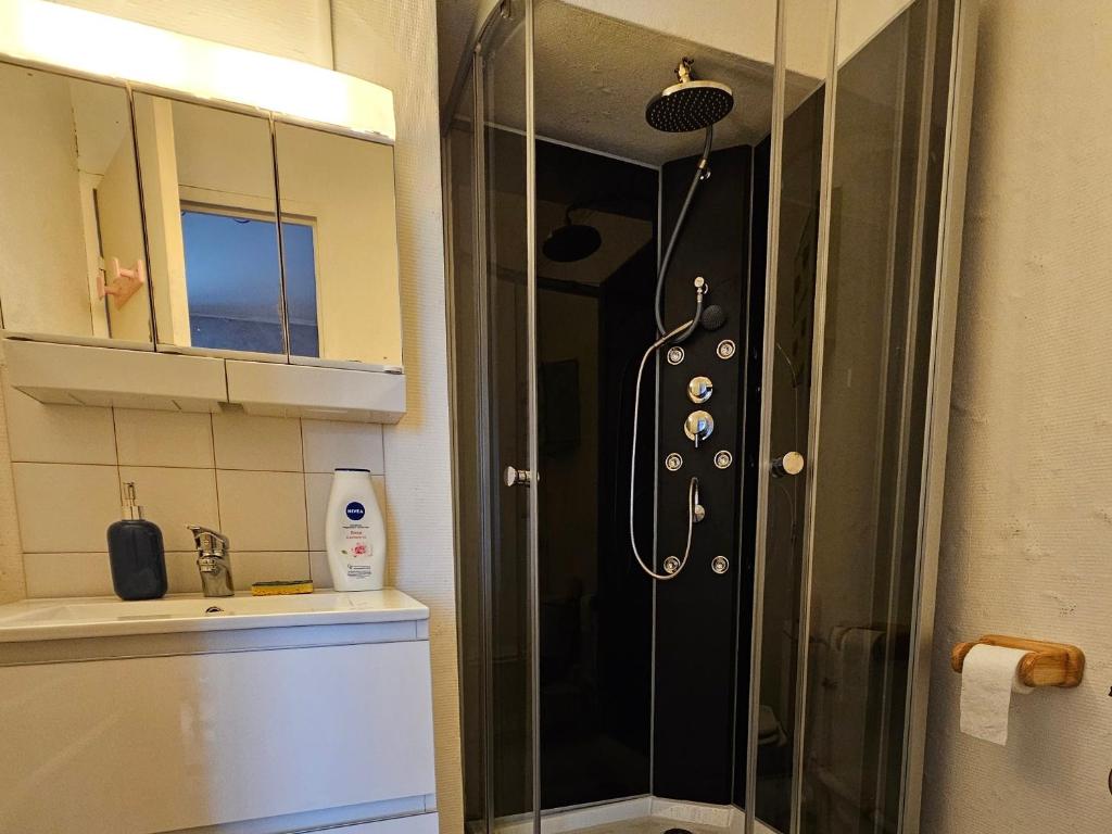 Kúpeľňa v ubytovaní Appartement T2 calme - WiFi