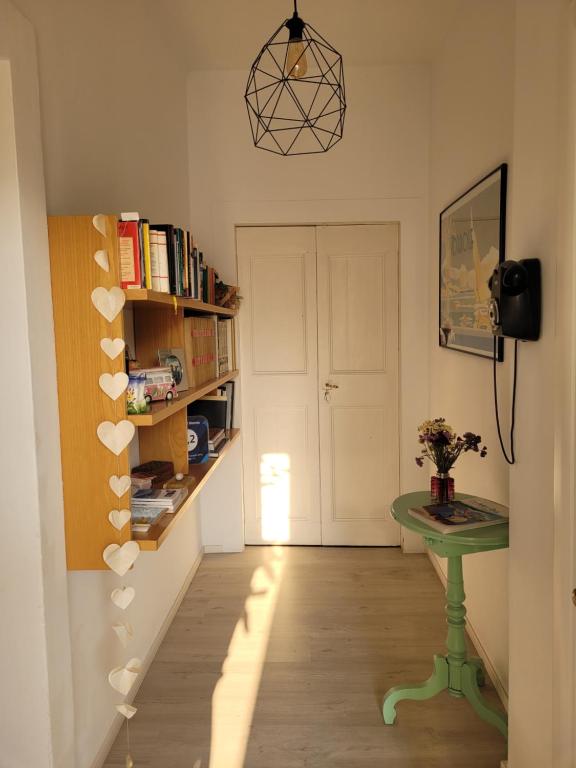 Knihovna v bed and breakfast