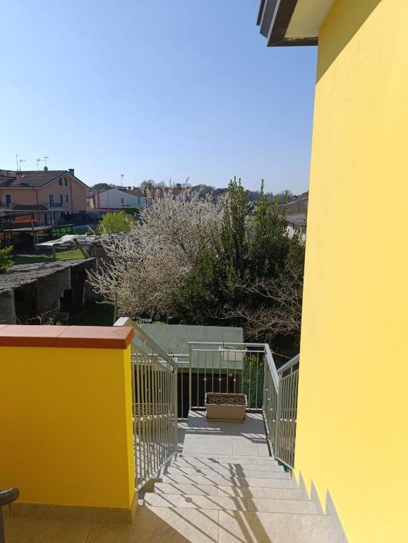 Balkón nebo terasa v ubytování Alloggio La Goccia