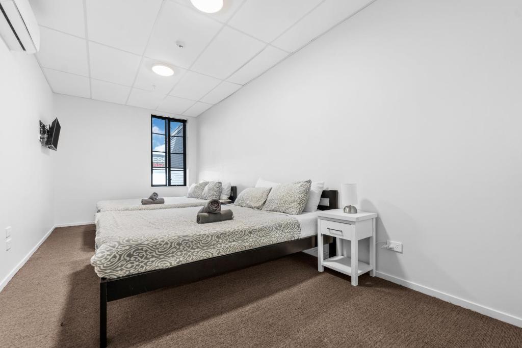 Onehunga Suites - Chambre Queen Avec Deux Lits Queen