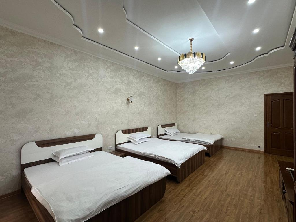 Postel nebo postele na pokoji v ubytování Hello Dushanbe Hostel