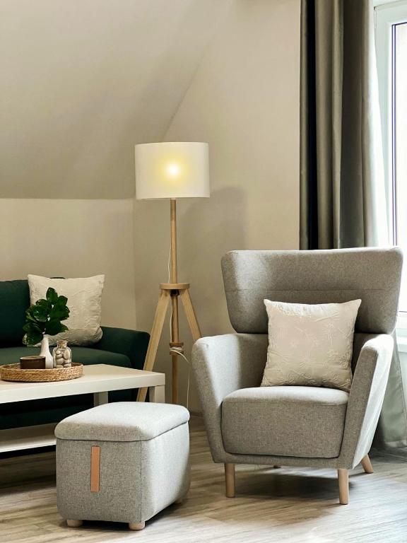 Posezení v ubytování Apartmány Křivoklát