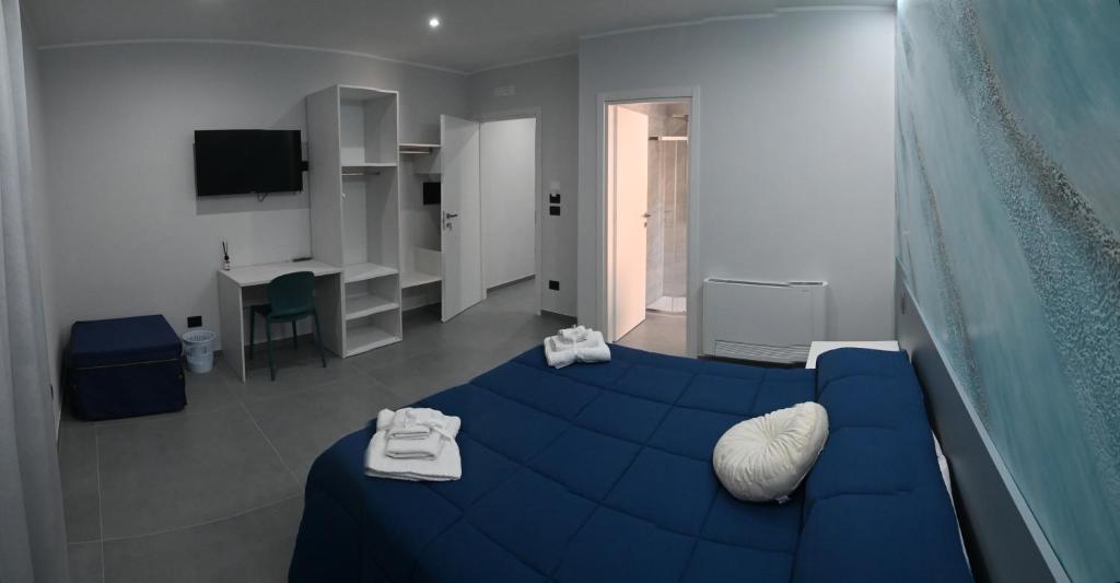 Postel nebo postele na pokoji v ubytování Affittacamere ONE