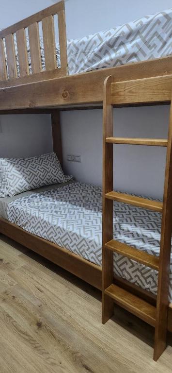 Postel nebo postele na pokoji v ubytování Eftalya Hostel