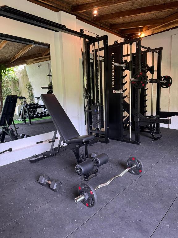 Fitness centrum a/nebo fitness zařízení v ubytování El Nido Moringa Resort