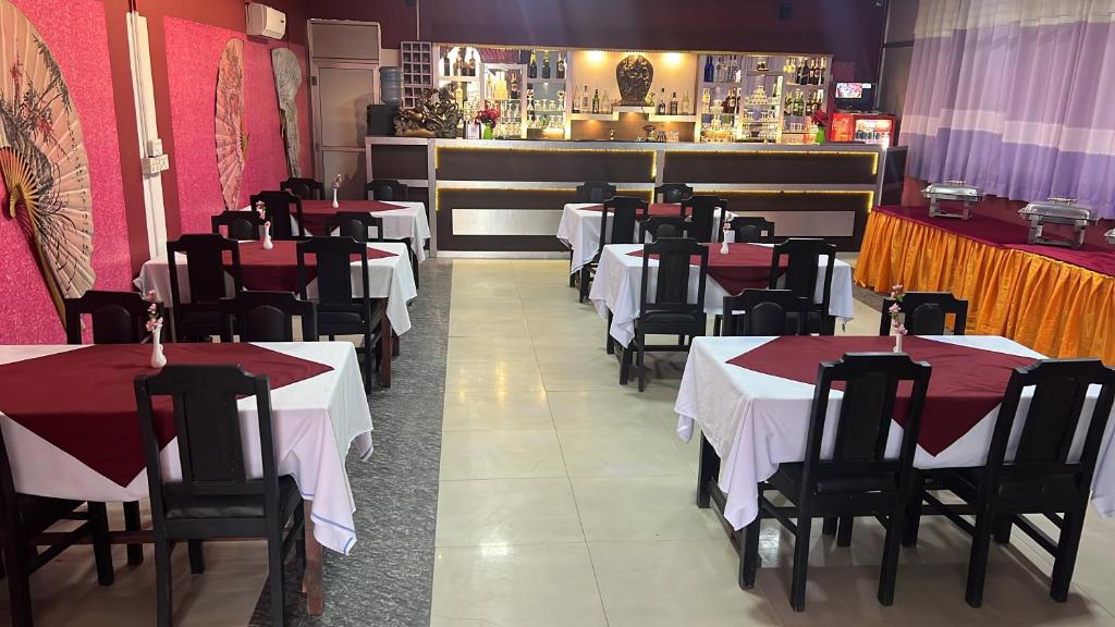 Restaurace v ubytování Veda Dormitory