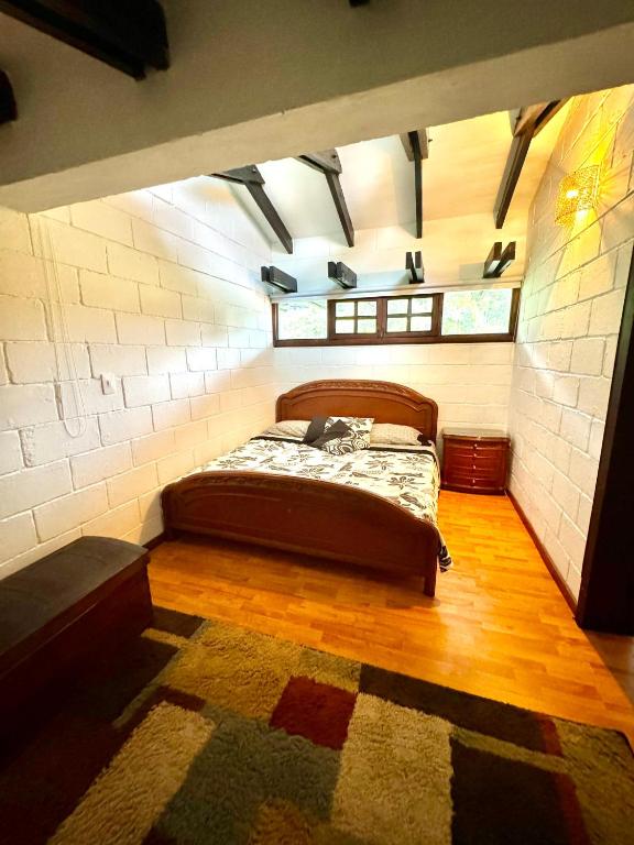 Postel nebo postele na pokoji v ubytování Hotel MACA lago calima