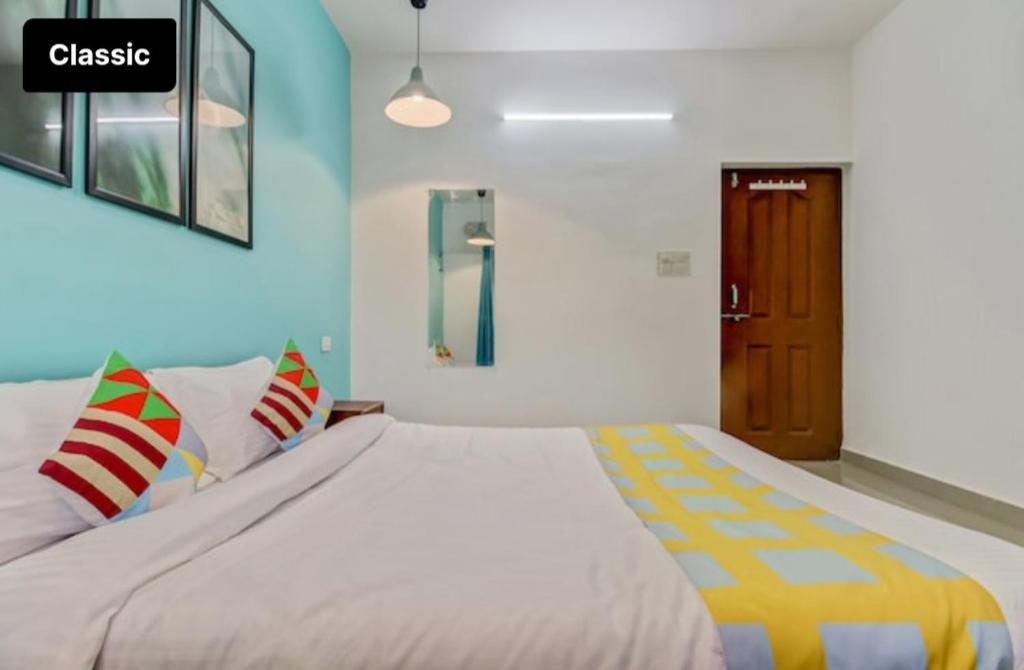 Postel nebo postele na pokoji v ubytování Exotic stay