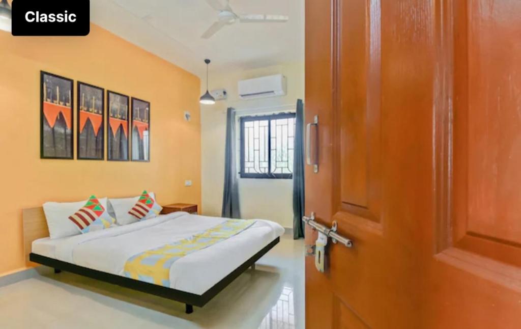 Postel nebo postele na pokoji v ubytování Exotic stay