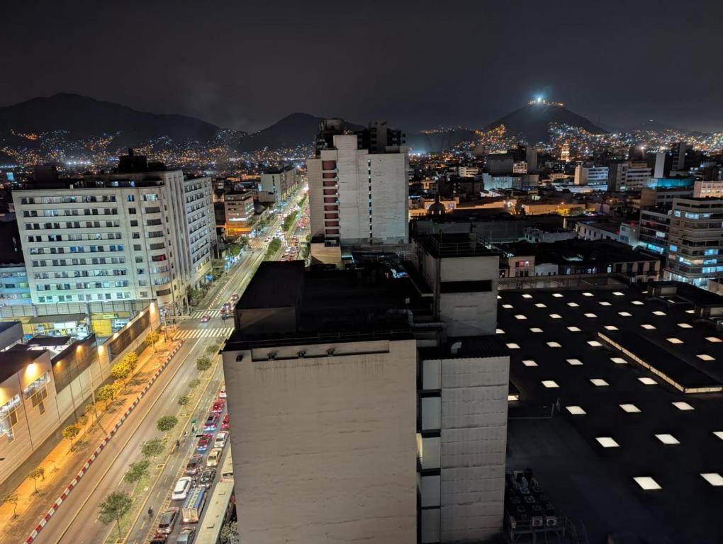 Nespecifikovaný výhled na destinaci Lima nebo výhled na město při pohledu z ubytování v soukromí