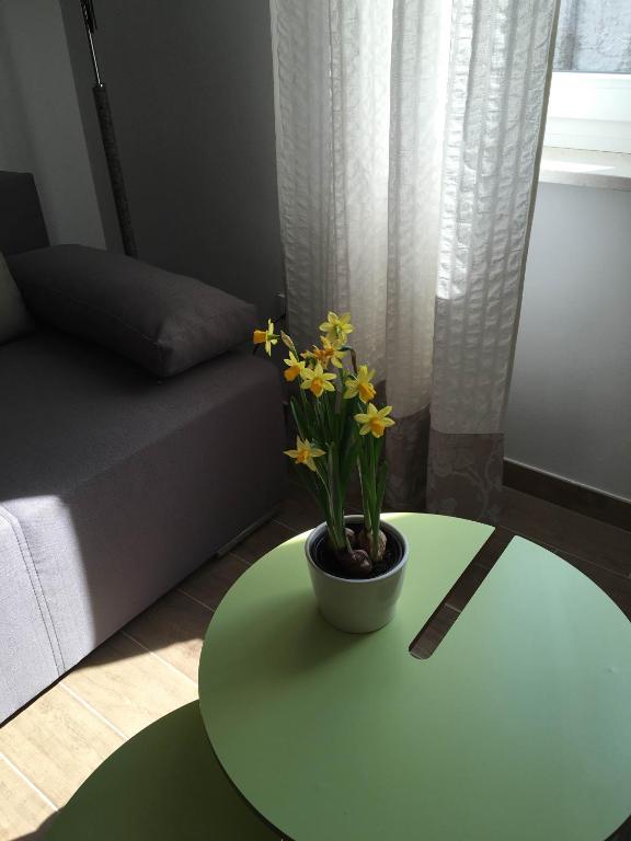 Posezení v ubytování Regina Apartment