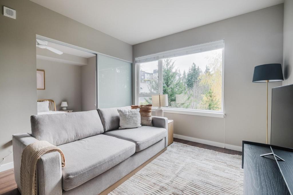 Posezení v ubytování Blueground Redmond wd gym nr park SEA-805