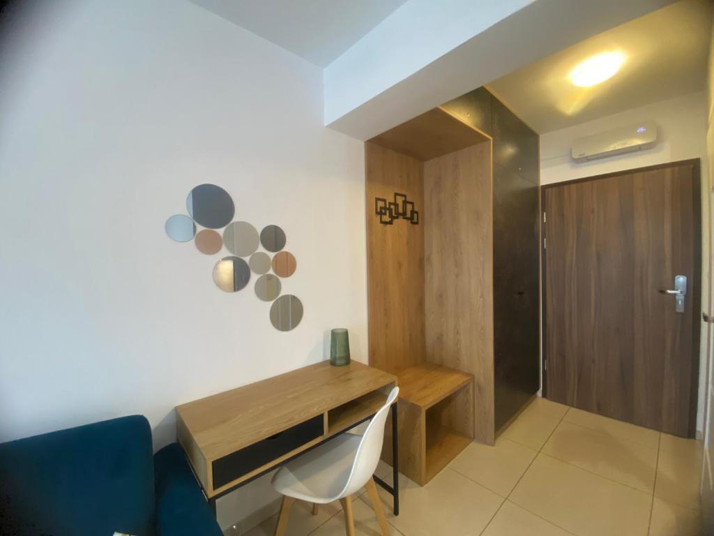 Posedenie v ubytovaní Apartament 103 Planeta, 100 m od plaży