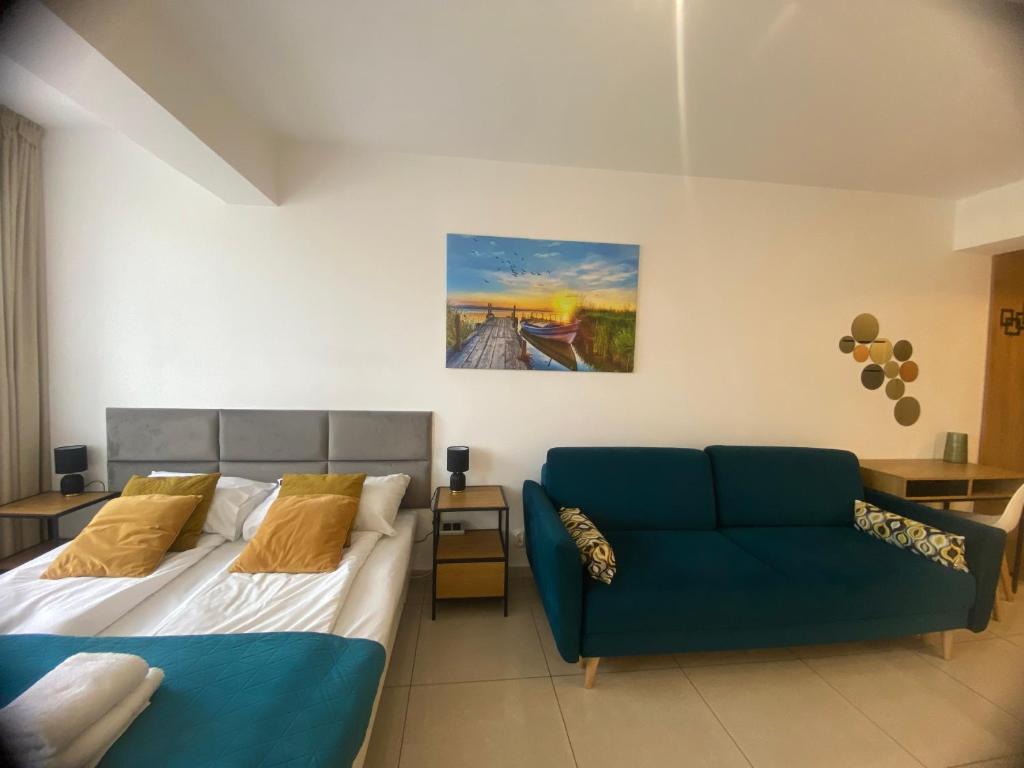 Posedenie v ubytovaní Apartament 103 Planeta, 100 m od plaży