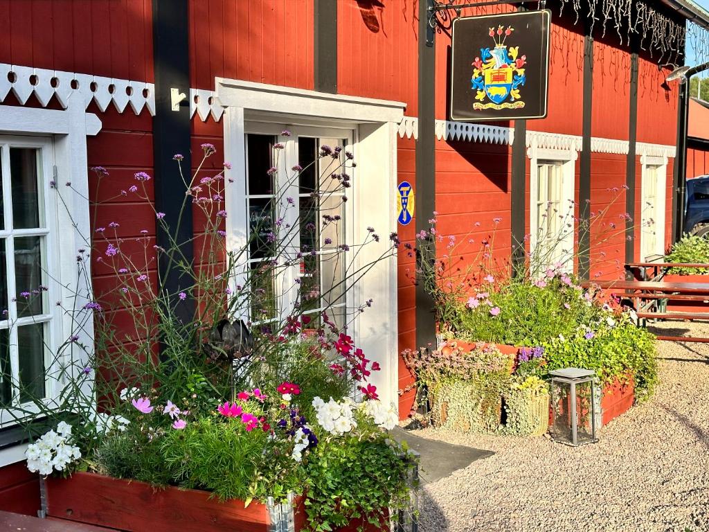 Zahrada ubytování Musteriet i Djursdala
