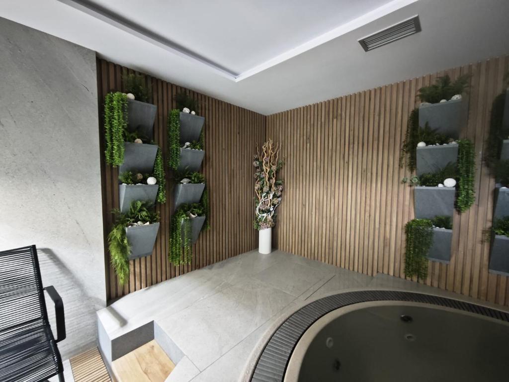 Postel nebo postele na pokoji v ubytování Hotel Červenohorské sedlo