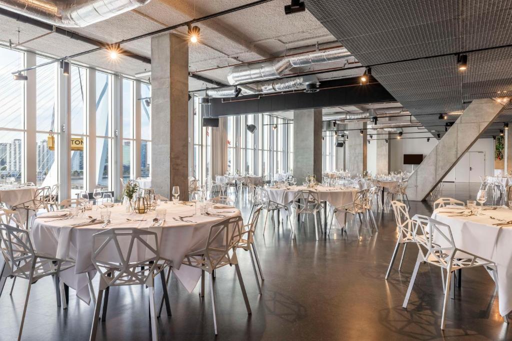 Restaurace v ubytování nhow Rotterdam